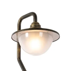 QAZQA Klassische Außenlaterne Antikgold 100 cm IP44 - Brügge