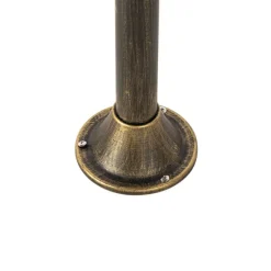 QAZQA Klassische Außenlaterne Antikgold 100 cm IP44 - Brügge