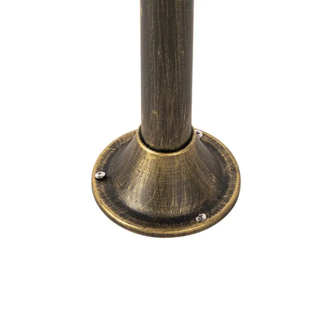 QAZQA Klassische Außenlaterne Antikgold 100 cm IP44 - Brügge