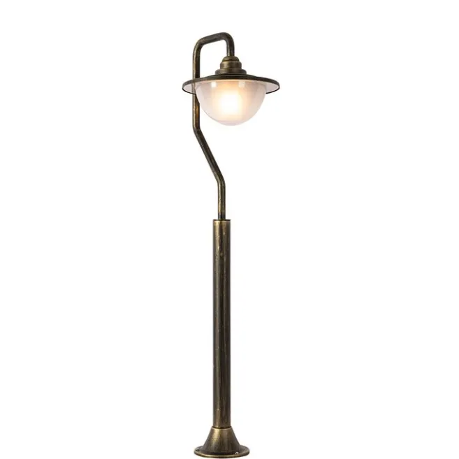 QAZQA Klassische Außenlaterne Antikgold 100 cm IP44 - Brügge