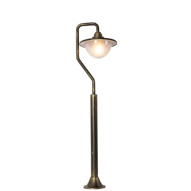 QAZQA Klassische Außenlaterne Antikgold 100 cm IP44 - Brügge