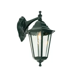 QAZQA Klassische Außenwandlaterne dunkelgrün IP44 – New Orleans Down