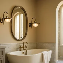 QAZQA Klassische Außenwandlaterne Antikgold IP44 - Brügge