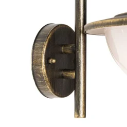 QAZQA Klassische Außenwandlaterne Antikgold IP44 - Brügge