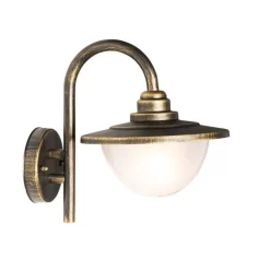 QAZQA Klassische Außenwandlaterne Antikgold IP44 - Brügge