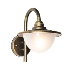 QAZQA Klassische Außenwandlaterne Antikgold IP44 - Brügge