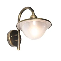 QAZQA Klassische Außenwandlaterne Antikgold IP44 - Brügge