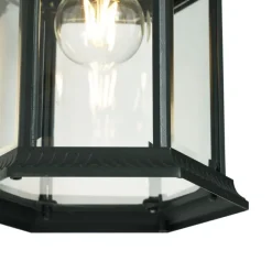 QAZQA Klassische Außenwandleuchte Antikgrün IP44 - Glasgow