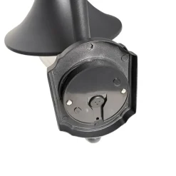 QAZQA Klassische Außenwandleuchte schwarz IP44 - Daphne