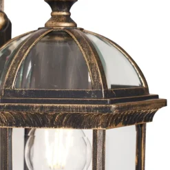 QAZQA Klassische Außenwandleuchte Antikgold IP44 - Glasgow