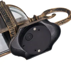 QAZQA Klassische Außenwandleuchte Antikgold IP44 - Glasgow