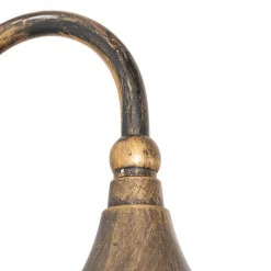 QAZQA Klassische Außenwandleuchte Antikgold IP44 - Daphne