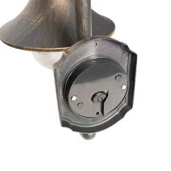 QAZQA Klassische Außenwandleuchte Antikgold IP44 - Daphne