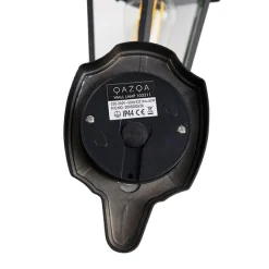 QAZQA Klassische Außenwandleuchte schwarz IP44 - Havana Up