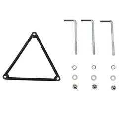 QAZQA Klassische Laterne schwarz 3-Licht IP44 - Hauptstadt