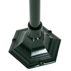 QAZQA Klassische stehende Außenleuchte dunkelgrün 125 cm IP44 - New Orleans