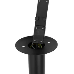 QAZQA Klassische Stehleuchte für den Außenbereich schwarz 100 cm IP44 - Dover