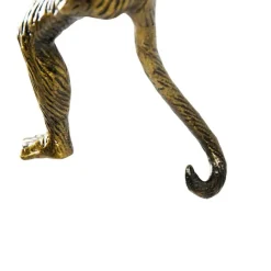 QAZQA Klassische Wandleuchte Gold - Affe Animal