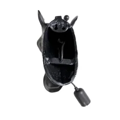 QAZQA Klassische Wandleuchte Schwarz - Tier Giraffe