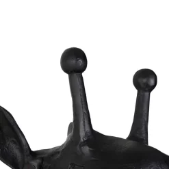 QAZQA Klassische Wandleuchte Schwarz - Tier Giraffe