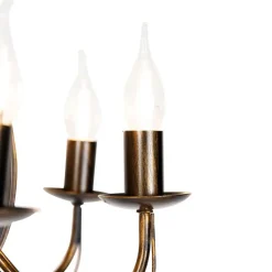 QAZQA Klassischer Kronleuchter Antikgold 8 Lichter - Giuseppe 8