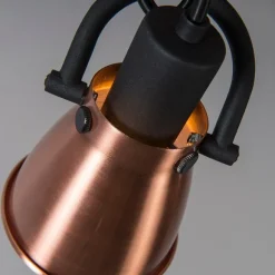 QAZQA Klassischer, verstellbarer Deckenstrahler Kupfer - Jos