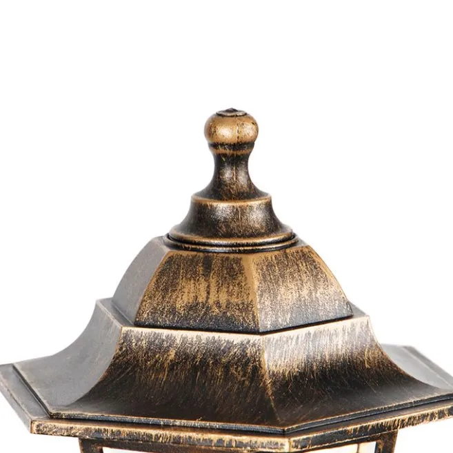 QAZQA Klassisches Laternen-Antikgold - New Haven