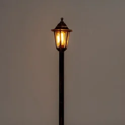 QAZQA Klassisches Laternen-Antikgold - New Haven