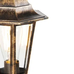 QAZQA Klassisches Laternen-Antikgold - New Haven