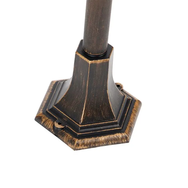 QAZQA Klassisches Laternen-Antikgold - New Haven