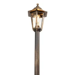 QAZQA Klassisches Laternen-Antikgold - New Haven