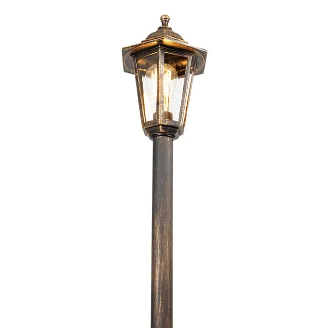 QAZQA Klassisches Laternen-Antikgold - New Haven