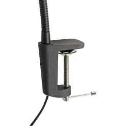 QAZQA Klemm-Schreibtischleuchte schwarz inkl. LED mit Touchdimmer - Lionard