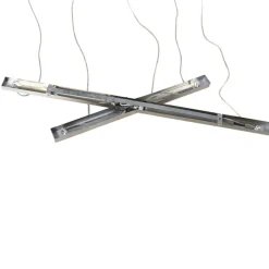 QAZQA Land Hängelampe Stahl 5-Licht - Hermina