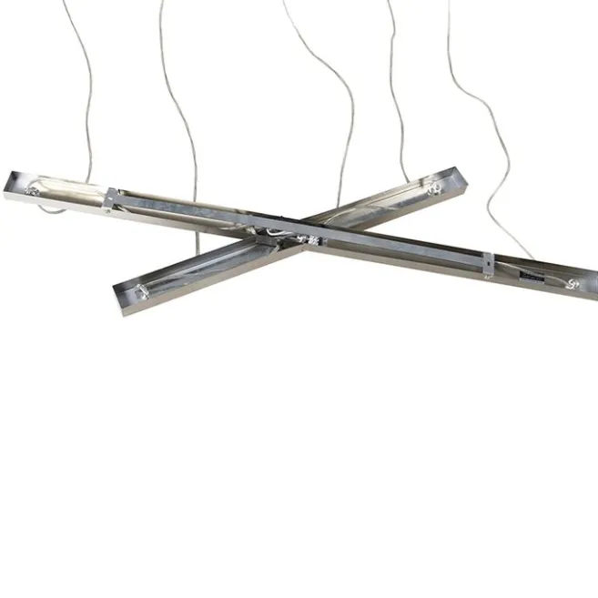 QAZQA Land Hängelampe Stahl 5-Licht - Hermina