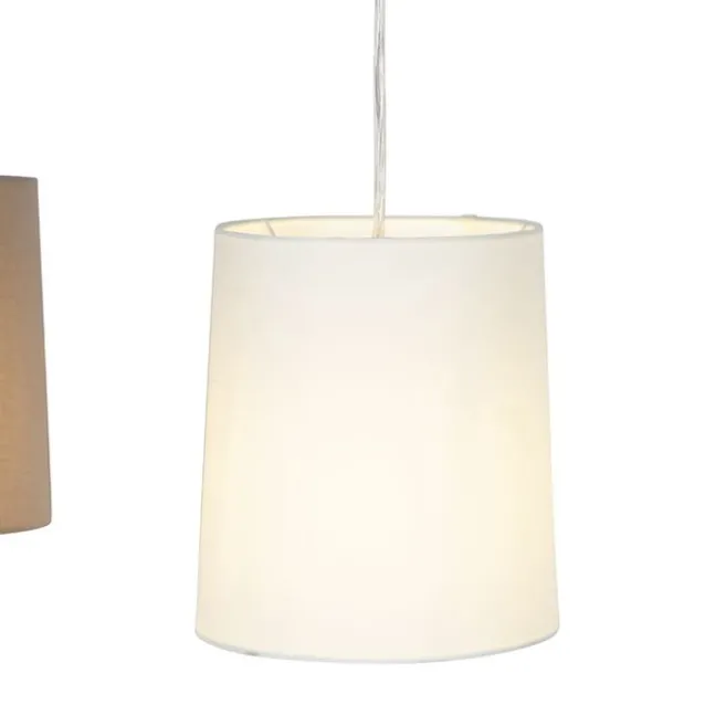 QAZQA Land Hängelampe Stahl 5-Licht - Hermina