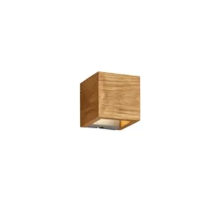 Trio Leuchten Land Wandleuchte Holz 11 cm inkl. LED dimmbar - Linc