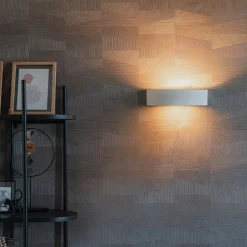 QAZQA Landhaus Wandleuchte Gips Weiß - Aurel Novo