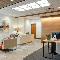 QAZQA LED-Panel weiß inkl. LED und Dimmer mit Fernbedienung - Liv