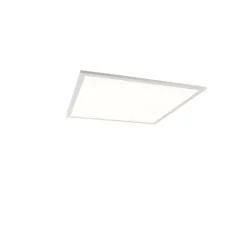 QAZQA LED-Panel weiß inkl. LED und Dimmer mit Fernbedienung - Liv