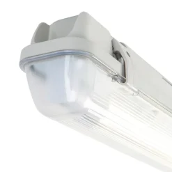 Shada Leuchtstofflampe inkl. LED 1800 lm und Bewegungsmelder IP65 - Sockel