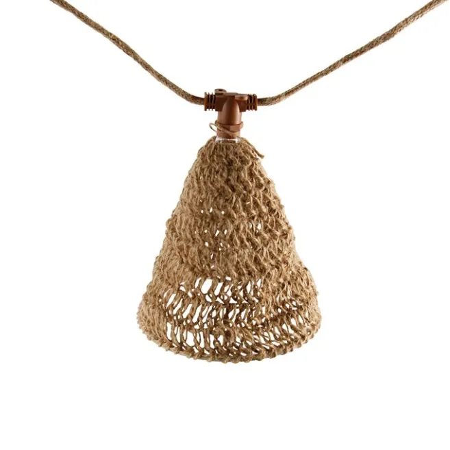 Newgarden Lichterkette braun 8m inkl. LED 10-flammig IP44 Solar wiederaufladbar - Maro