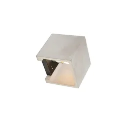 QAZQA Ländliche quadratische Wandleuchte aus Beton - Alban