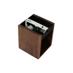 QAZQA Ländliche Wandleuchte aus Walnussholz - Transfer