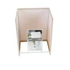 QAZQA Ländliche Wandleuchte Beige mit Stoffschirm - Vete