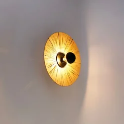 QAZQA Ländliche Wandleuchte schwarz mit Seil 45 cm - Leia