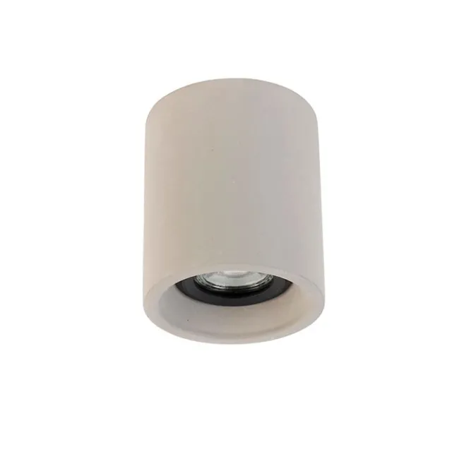 QAZQA Ländlicher runder Aufbaustraher Beton - Deep