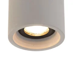 QAZQA Ländlicher runder Aufbaustraher Beton - Deep