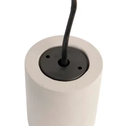 QAZQA Ländlicher runder Aufbaustraher Beton - Deep