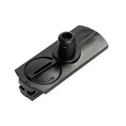 QAZQA Luxus-Pendelleuchtenadapter für 1-phasiges Schienensystem schwarz - Iconic